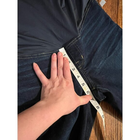 NEW Madewell | Maternity Over-the-Belly Skinny Jeans in Orland Wash #MB508 Sz 30 - Picture 8 of 10